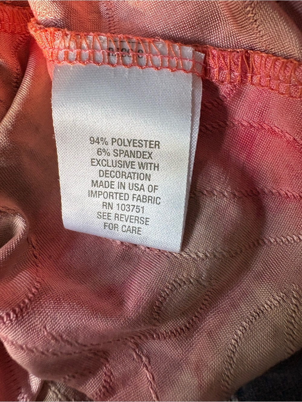 Dress Barn Pink Floral Scoop Neck Tunic - Picture 4 of 5